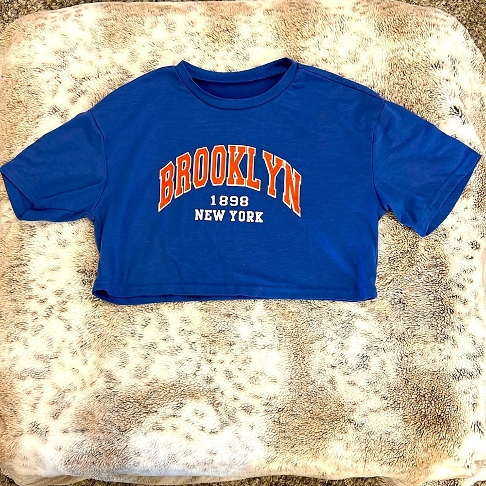 Brooklyn T Shirt for women in size small crop top
